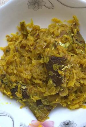 চাল কুমড়ার ঘণ্ট